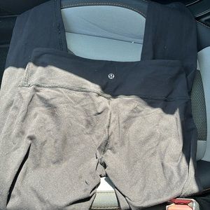 Lululemon size 4 28’ black leggings